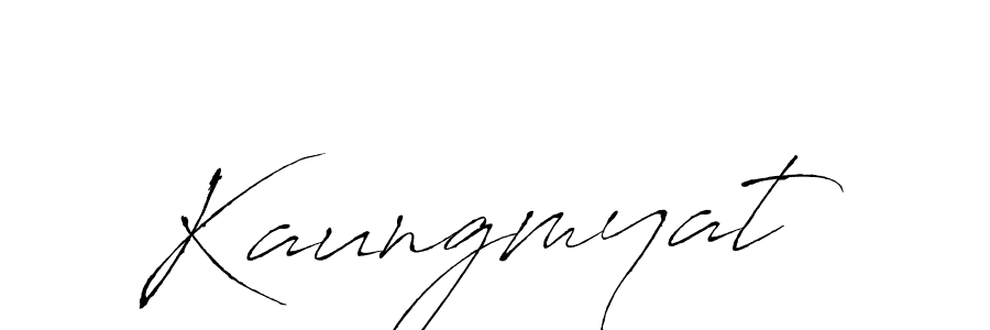 Similarly Antro_Vectra is the best handwritten signature design. Signature creator online .You can use it as an online autograph creator for name Kaungmyat. Kaungmyat signature style 6 images and pictures png