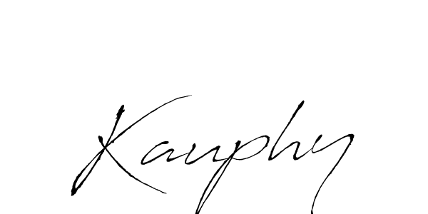 This is the best signature style for the Kauphy name. Also you like these signature font (Antro_Vectra). Mix name signature. Kauphy signature style 6 images and pictures png