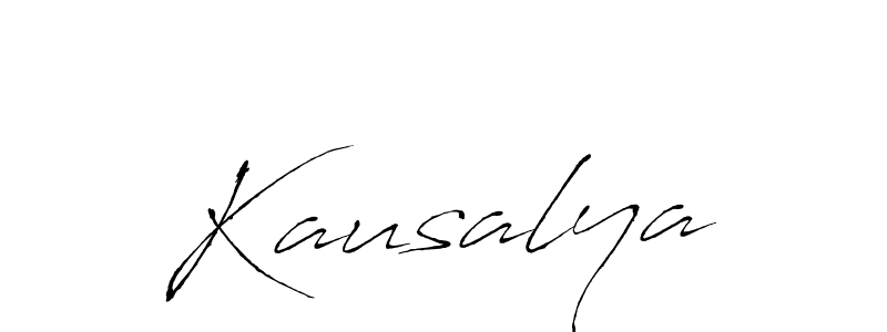 if you are searching for the best signature style for your name Kausalya. so please give up your signature search. here we have designed multiple signature styles  using Antro_Vectra. Kausalya signature style 6 images and pictures png