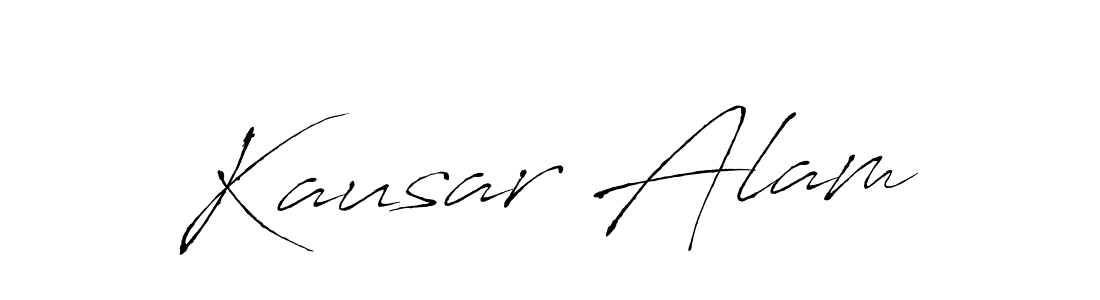 Also You can easily find your signature by using the search form. We will create Kausar Alam name handwritten signature images for you free of cost using Antro_Vectra sign style. Kausar Alam signature style 6 images and pictures png