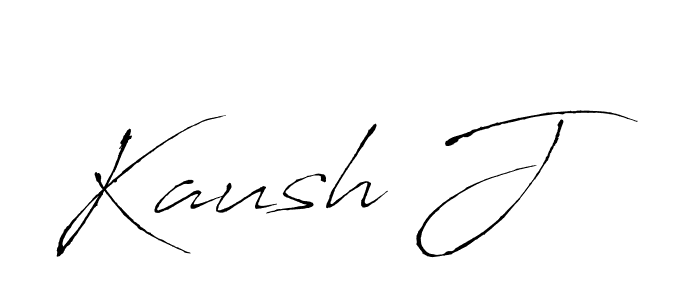 How to Draw Kaush J signature style? Antro_Vectra is a latest design signature styles for name Kaush J. Kaush J signature style 6 images and pictures png