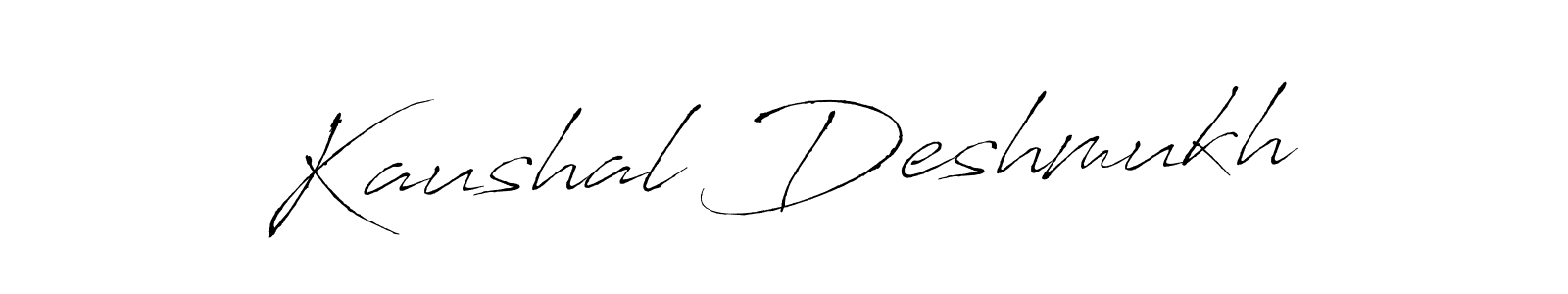 It looks lik you need a new signature style for name Kaushal Deshmukh. Design unique handwritten (Antro_Vectra) signature with our free signature maker in just a few clicks. Kaushal Deshmukh signature style 6 images and pictures png