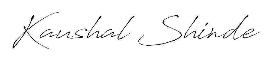 Similarly Antro_Vectra is the best handwritten signature design. Signature creator online. You can use it as an online autograph creator for name Kaushal Shinde. Kaushal Shinde signature style 6 images and pictures png