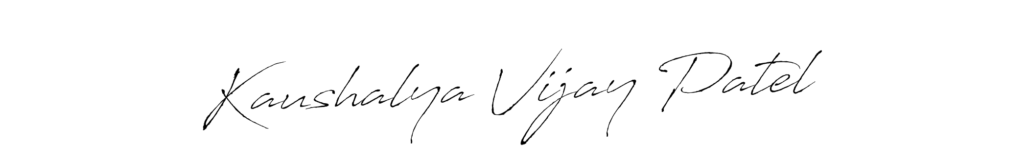 How to Draw Kaushalya Vijay Patel signature style? Antro_Vectra is a latest design signature styles for name Kaushalya Vijay Patel. Kaushalya Vijay Patel signature style 6 images and pictures png