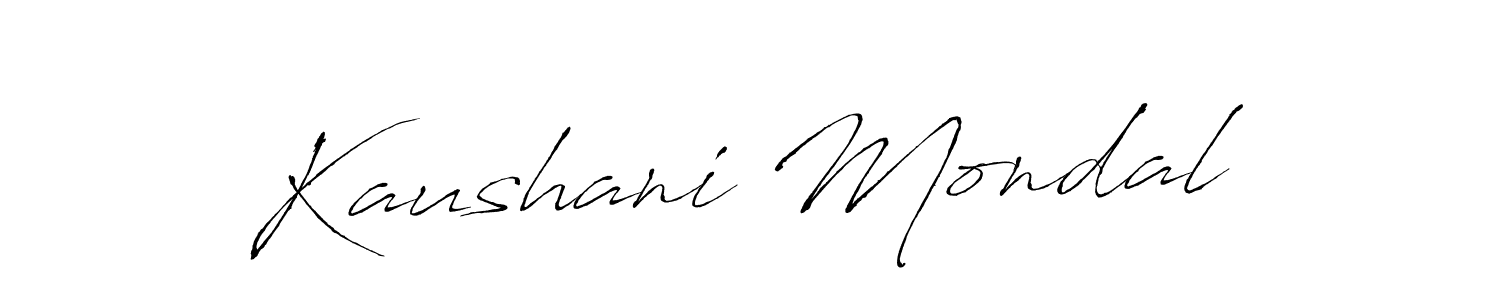 Use a signature maker to create a handwritten signature online. With this signature software, you can design (Antro_Vectra) your own signature for name Kaushani Mondal. Kaushani Mondal signature style 6 images and pictures png