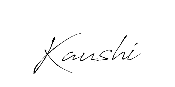 How to make Kaushi name signature. Use Antro_Vectra style for creating short signs online. This is the latest handwritten sign. Kaushi signature style 6 images and pictures png