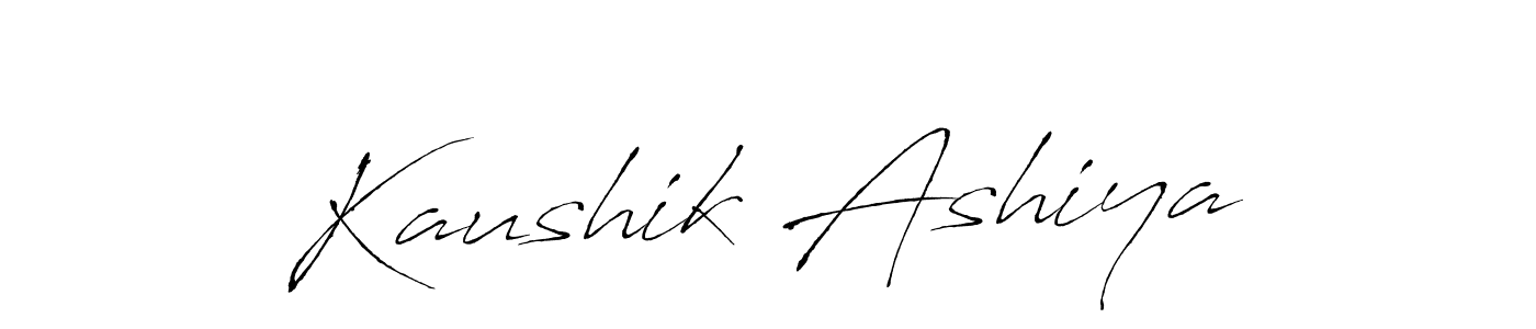 You should practise on your own different ways (Antro_Vectra) to write your name (Kaushik Ashiya) in signature. don't let someone else do it for you. Kaushik Ashiya signature style 6 images and pictures png