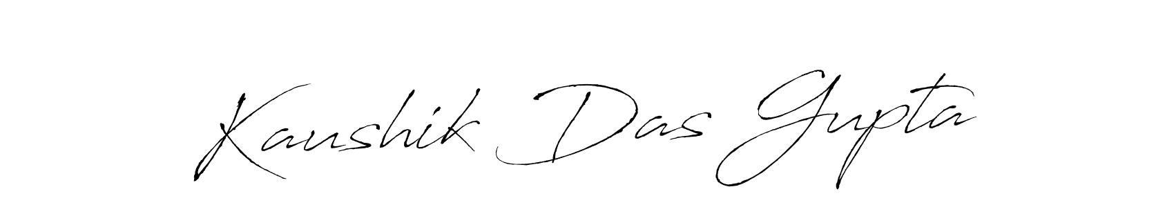 Kaushik Das Gupta stylish signature style. Best Handwritten Sign (Antro_Vectra) for my name. Handwritten Signature Collection Ideas for my name Kaushik Das Gupta. Kaushik Das Gupta signature style 6 images and pictures png