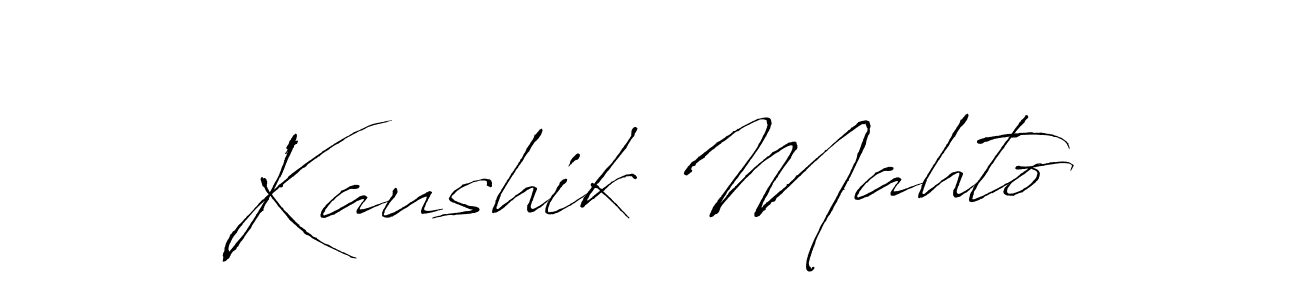 Here are the top 10 professional signature styles for the name Kaushik Mahto. These are the best autograph styles you can use for your name. Kaushik Mahto signature style 6 images and pictures png