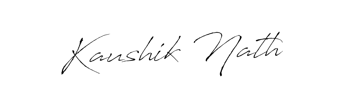 Also You can easily find your signature by using the search form. We will create Kaushik Nath name handwritten signature images for you free of cost using Antro_Vectra sign style. Kaushik Nath signature style 6 images and pictures png