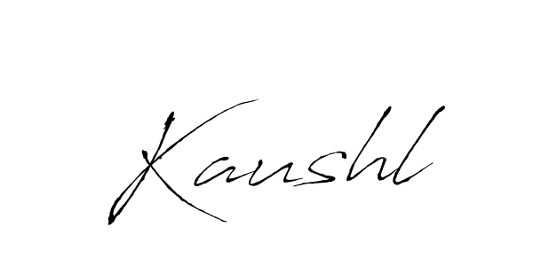 Design your own signature with our free online signature maker. With this signature software, you can create a handwritten (Antro_Vectra) signature for name Kaushl. Kaushl signature style 6 images and pictures png