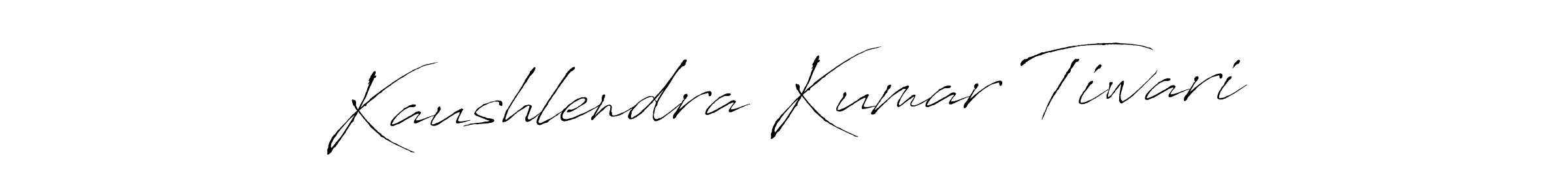This is the best signature style for the Kaushlendra Kumar Tiwari name. Also you like these signature font (Antro_Vectra). Mix name signature. Kaushlendra Kumar Tiwari signature style 6 images and pictures png