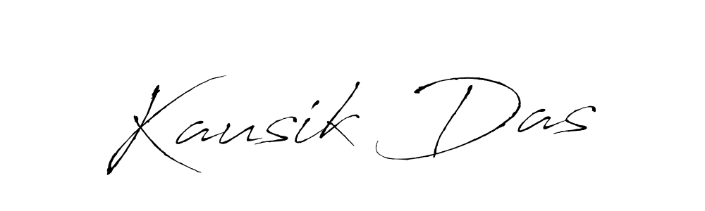 Use a signature maker to create a handwritten signature online. With this signature software, you can design (Antro_Vectra) your own signature for name Kausik Das. Kausik Das signature style 6 images and pictures png