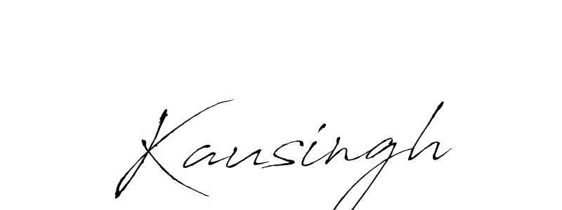 Also we have Kausingh name is the best signature style. Create professional handwritten signature collection using Antro_Vectra autograph style. Kausingh signature style 6 images and pictures png