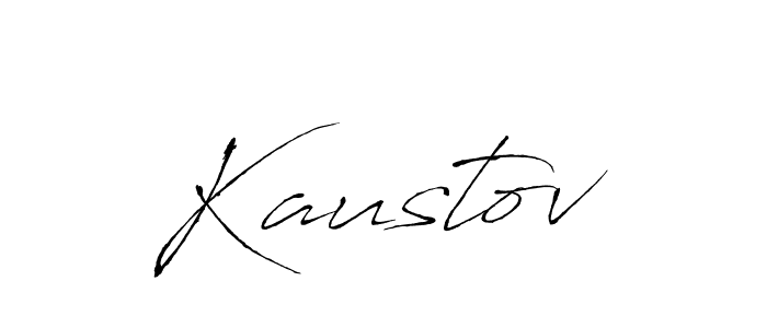 Make a beautiful signature design for name Kaustov. With this signature (Antro_Vectra) style, you can create a handwritten signature for free. Kaustov signature style 6 images and pictures png