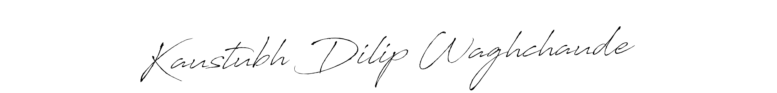 Make a short Kaustubh Dilip Waghchaude signature style. Manage your documents anywhere anytime using Antro_Vectra. Create and add eSignatures, submit forms, share and send files easily. Kaustubh Dilip Waghchaude signature style 6 images and pictures png