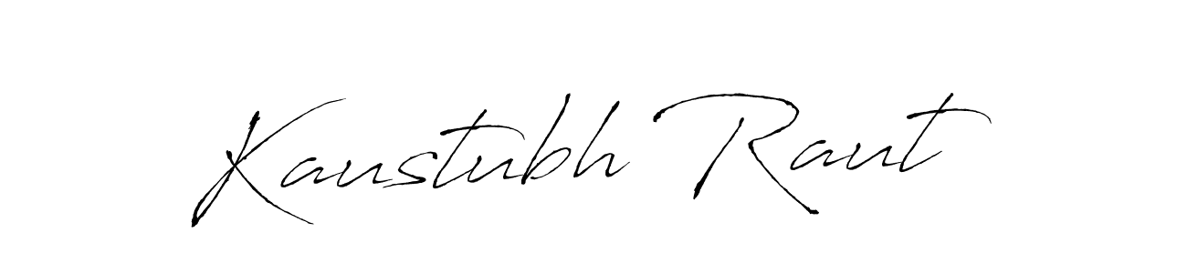 if you are searching for the best signature style for your name Kaustubh Raut. so please give up your signature search. here we have designed multiple signature styles  using Antro_Vectra. Kaustubh Raut signature style 6 images and pictures png