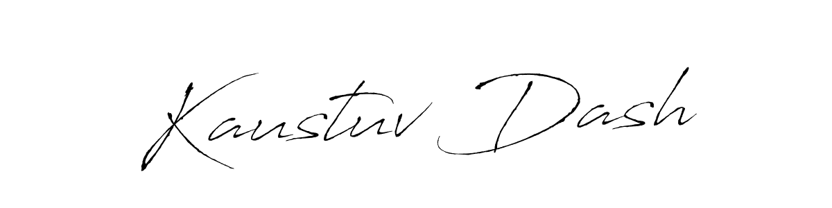 Kaustuv Dash stylish signature style. Best Handwritten Sign (Antro_Vectra) for my name. Handwritten Signature Collection Ideas for my name Kaustuv Dash. Kaustuv Dash signature style 6 images and pictures png