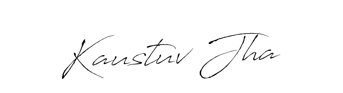 Also we have Kaustuv Jha name is the best signature style. Create professional handwritten signature collection using Antro_Vectra autograph style. Kaustuv Jha signature style 6 images and pictures png