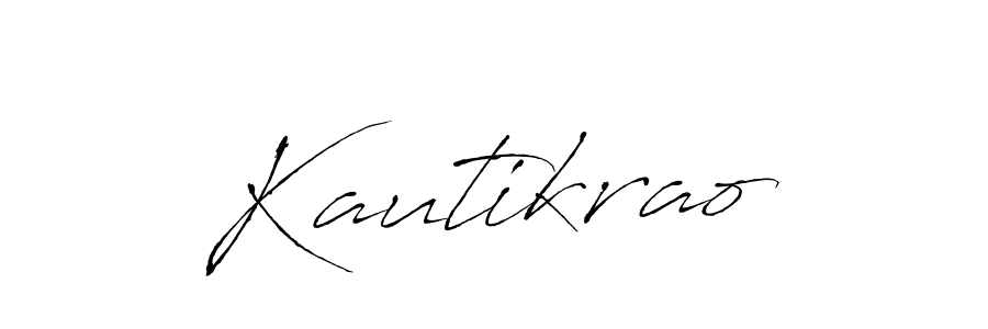 Make a short Kautikrao signature style. Manage your documents anywhere anytime using Antro_Vectra. Create and add eSignatures, submit forms, share and send files easily. Kautikrao signature style 6 images and pictures png