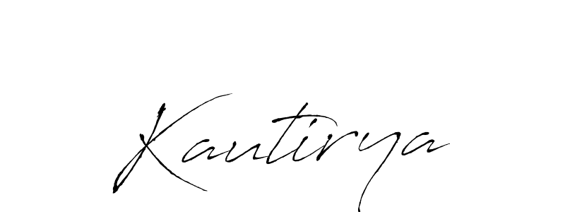 This is the best signature style for the Kautirya name. Also you like these signature font (Antro_Vectra). Mix name signature. Kautirya signature style 6 images and pictures png
