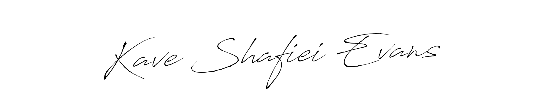 Similarly Antro_Vectra is the best handwritten signature design. Signature creator online .You can use it as an online autograph creator for name Kave Shafiei Evans. Kave Shafiei Evans signature style 6 images and pictures png