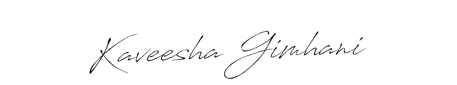 Kaveesha Gimhani stylish signature style. Best Handwritten Sign (Antro_Vectra) for my name. Handwritten Signature Collection Ideas for my name Kaveesha Gimhani. Kaveesha Gimhani signature style 6 images and pictures png