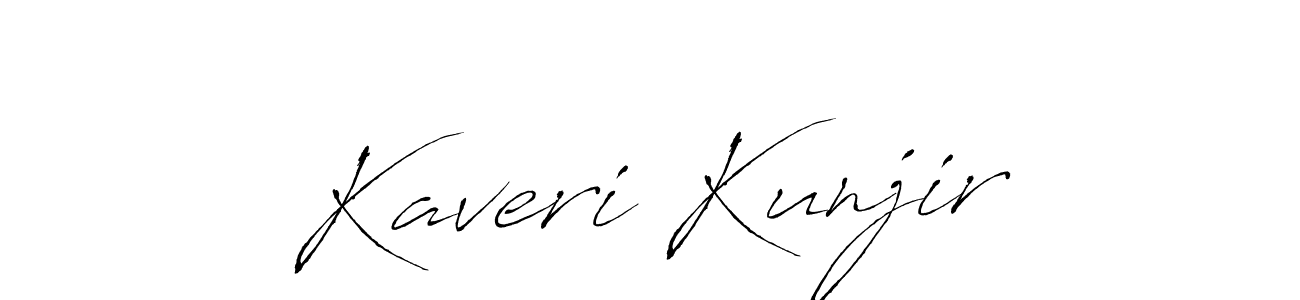 Use a signature maker to create a handwritten signature online. With this signature software, you can design (Antro_Vectra) your own signature for name Kaveri Kunjir. Kaveri Kunjir signature style 6 images and pictures png