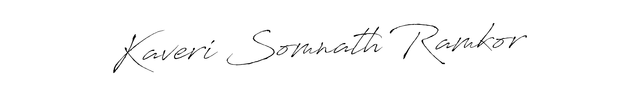 It looks lik you need a new signature style for name Kaveri Somnath Ramkor. Design unique handwritten (Antro_Vectra) signature with our free signature maker in just a few clicks. Kaveri Somnath Ramkor signature style 6 images and pictures png