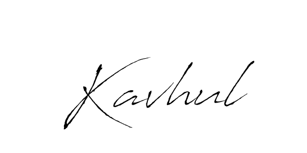 How to Draw Kavhul signature style? Antro_Vectra is a latest design signature styles for name Kavhul. Kavhul signature style 6 images and pictures png