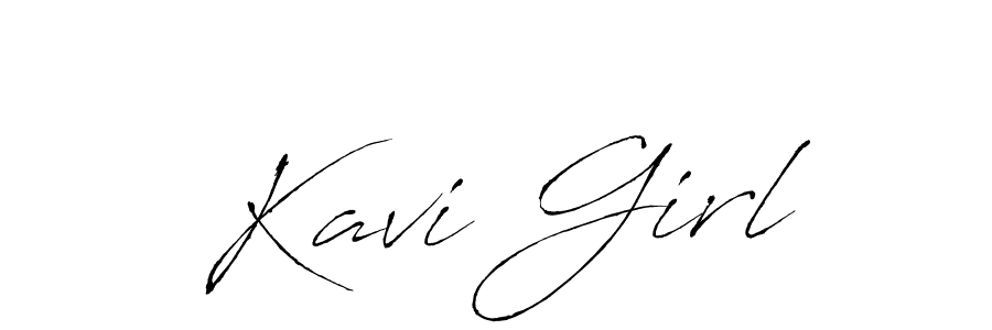 Make a beautiful signature design for name Kavi Girl. Use this online signature maker to create a handwritten signature for free. Kavi Girl signature style 6 images and pictures png