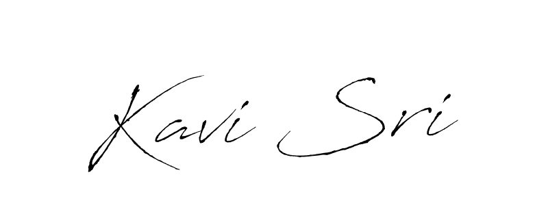 How to make Kavi Sri name signature. Use Antro_Vectra style for creating short signs online. This is the latest handwritten sign. Kavi Sri signature style 6 images and pictures png