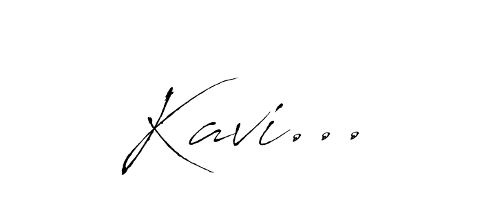 You can use this online signature creator to create a handwritten signature for the name Kavi.... This is the best online autograph maker. Kavi... signature style 6 images and pictures png