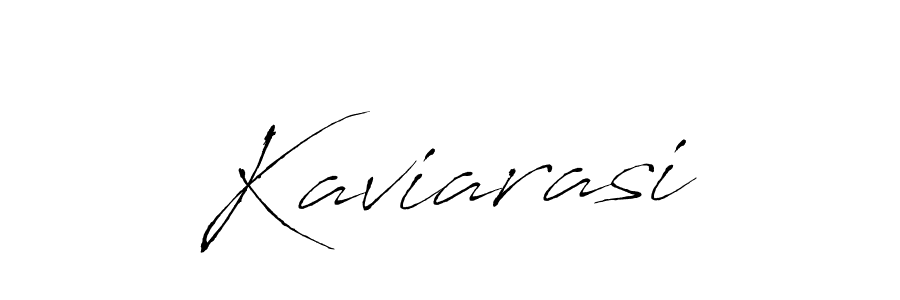 Make a beautiful signature design for name Kaviarasi. With this signature (Antro_Vectra) style, you can create a handwritten signature for free. Kaviarasi signature style 6 images and pictures png