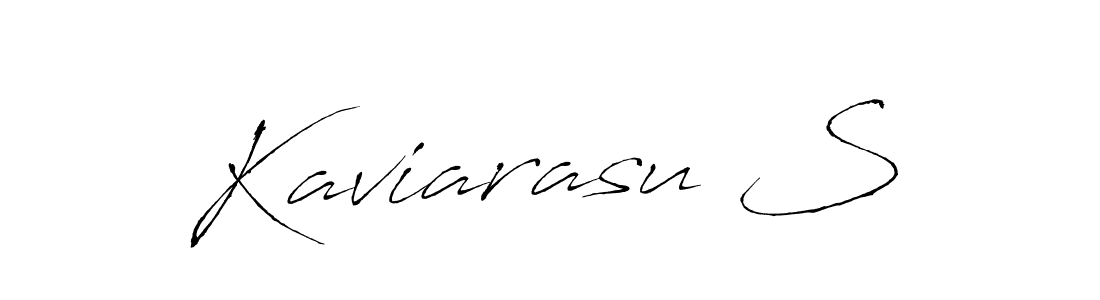 See photos of Kaviarasu S official signature by Spectra . Check more albums & portfolios. Read reviews & check more about Antro_Vectra font. Kaviarasu S signature style 6 images and pictures png