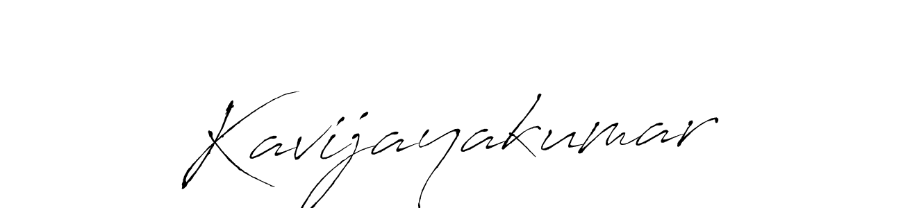 Use a signature maker to create a handwritten signature online. With this signature software, you can design (Antro_Vectra) your own signature for name Kavijayakumar. Kavijayakumar signature style 6 images and pictures png