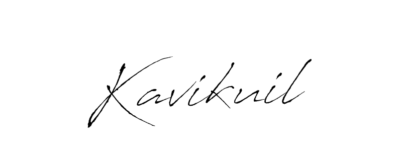 Also we have Kavikuil name is the best signature style. Create professional handwritten signature collection using Antro_Vectra autograph style. Kavikuil signature style 6 images and pictures png