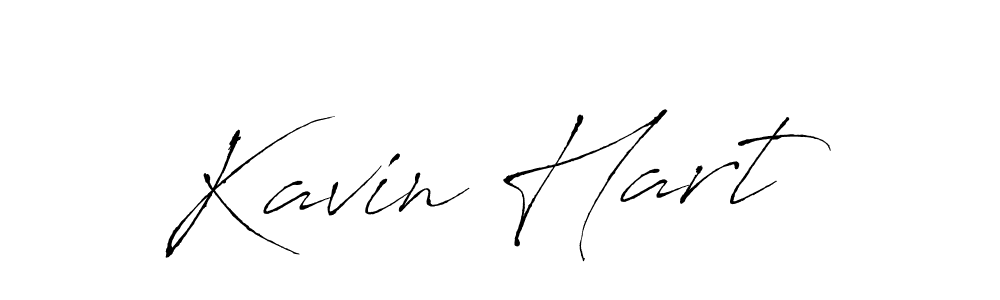 You should practise on your own different ways (Antro_Vectra) to write your name (Kavin Hart) in signature. don't let someone else do it for you. Kavin Hart signature style 6 images and pictures png