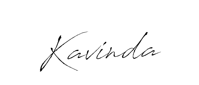 Make a beautiful signature design for name Kavinda. With this signature (Antro_Vectra) style, you can create a handwritten signature for free. Kavinda signature style 6 images and pictures png