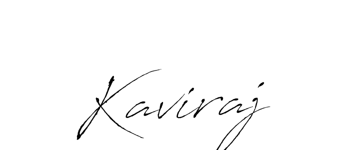 Use a signature maker to create a handwritten signature online. With this signature software, you can design (Antro_Vectra) your own signature for name Kaviraj. Kaviraj signature style 6 images and pictures png