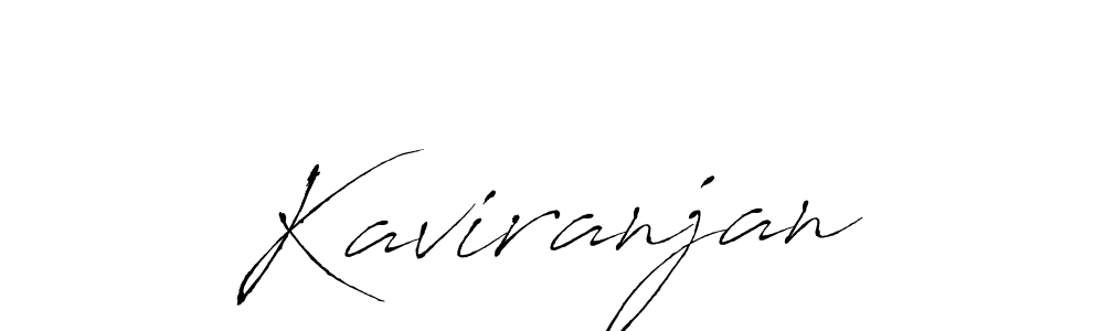 Create a beautiful signature design for name Kaviranjan. With this signature (Antro_Vectra) fonts, you can make a handwritten signature for free. Kaviranjan signature style 6 images and pictures png