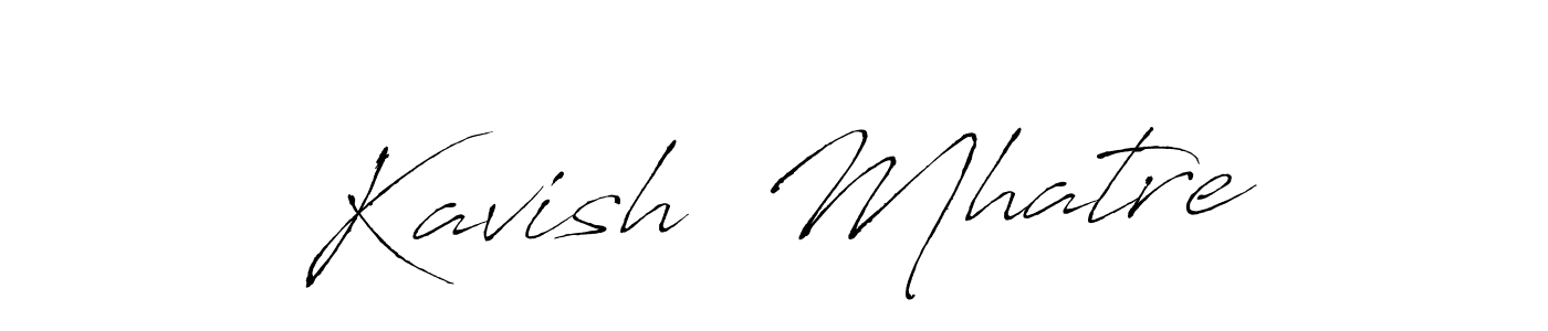 Also You can easily find your signature by using the search form. We will create Kavish  Mhatre name handwritten signature images for you free of cost using Antro_Vectra sign style. Kavish  Mhatre signature style 6 images and pictures png