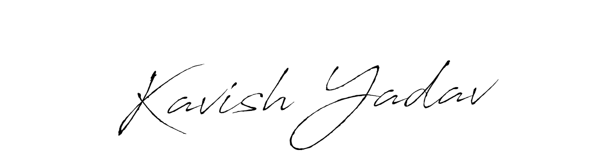 Once you've used our free online signature maker to create your best signature Antro_Vectra style, it's time to enjoy all of the benefits that Kavish Yadav name signing documents. Kavish Yadav signature style 6 images and pictures png