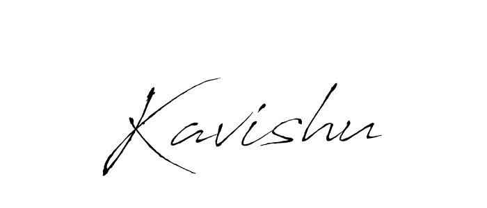 You should practise on your own different ways (Antro_Vectra) to write your name (Kavishu) in signature. don't let someone else do it for you. Kavishu signature style 6 images and pictures png