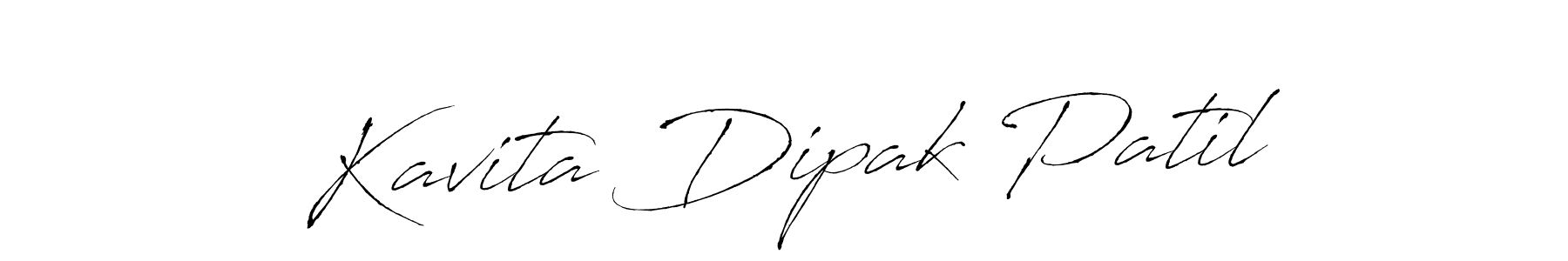 Similarly Antro_Vectra is the best handwritten signature design. Signature creator online .You can use it as an online autograph creator for name Kavita Dipak Patil. Kavita Dipak Patil signature style 6 images and pictures png