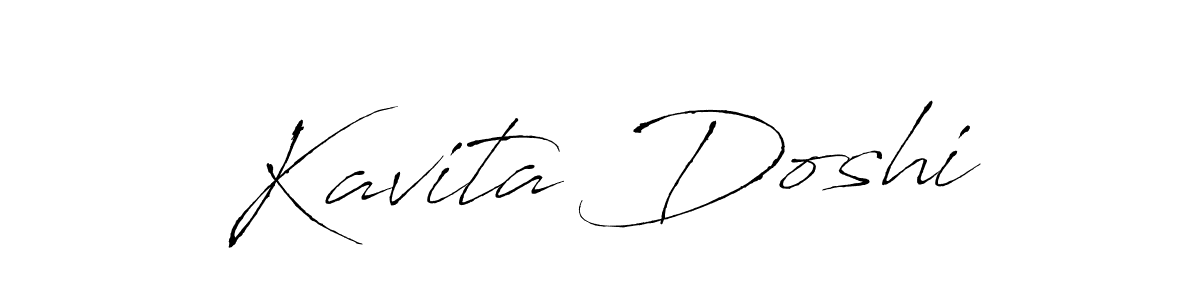 The best way (Antro_Vectra) to make a short signature is to pick only two or three words in your name. The name Kavita Doshi include a total of six letters. For converting this name. Kavita Doshi signature style 6 images and pictures png