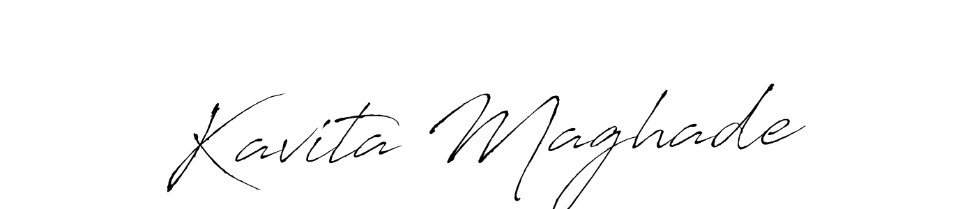 You can use this online signature creator to create a handwritten signature for the name Kavita Maghade. This is the best online autograph maker. Kavita Maghade signature style 6 images and pictures png