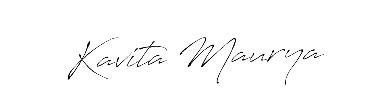 Similarly Antro_Vectra is the best handwritten signature design. Signature creator online .You can use it as an online autograph creator for name Kavita Maurya. Kavita Maurya signature style 6 images and pictures png
