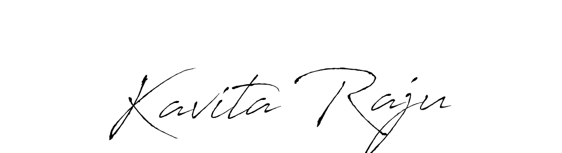 Make a beautiful signature design for name Kavita Raju. Use this online signature maker to create a handwritten signature for free. Kavita Raju signature style 6 images and pictures png