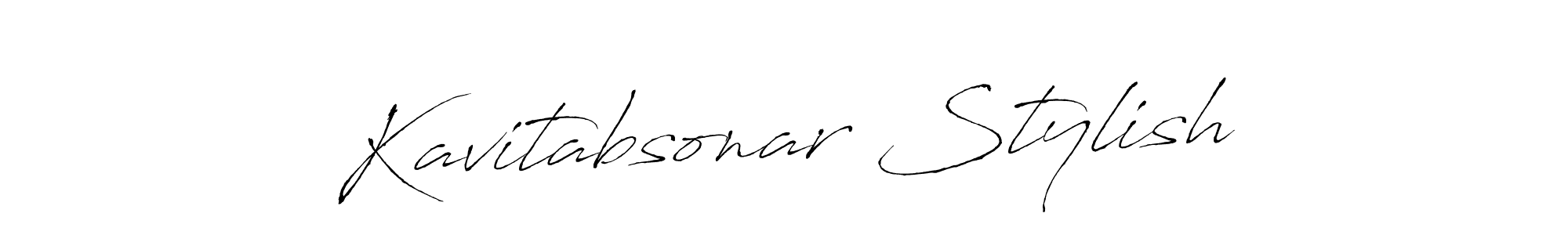 Check out images of Autograph of Kavitabsonar Stylish name. Actor Kavitabsonar Stylish Signature Style. Antro_Vectra is a professional sign style online. Kavitabsonar Stylish signature style 6 images and pictures png